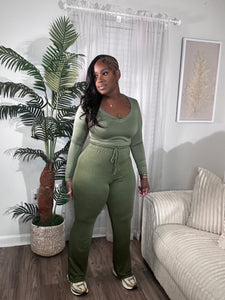 Frankie set in olive