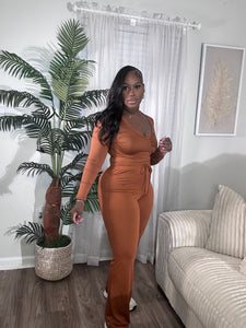 Frankie set in cognac