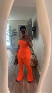 Real cutesy set in orange